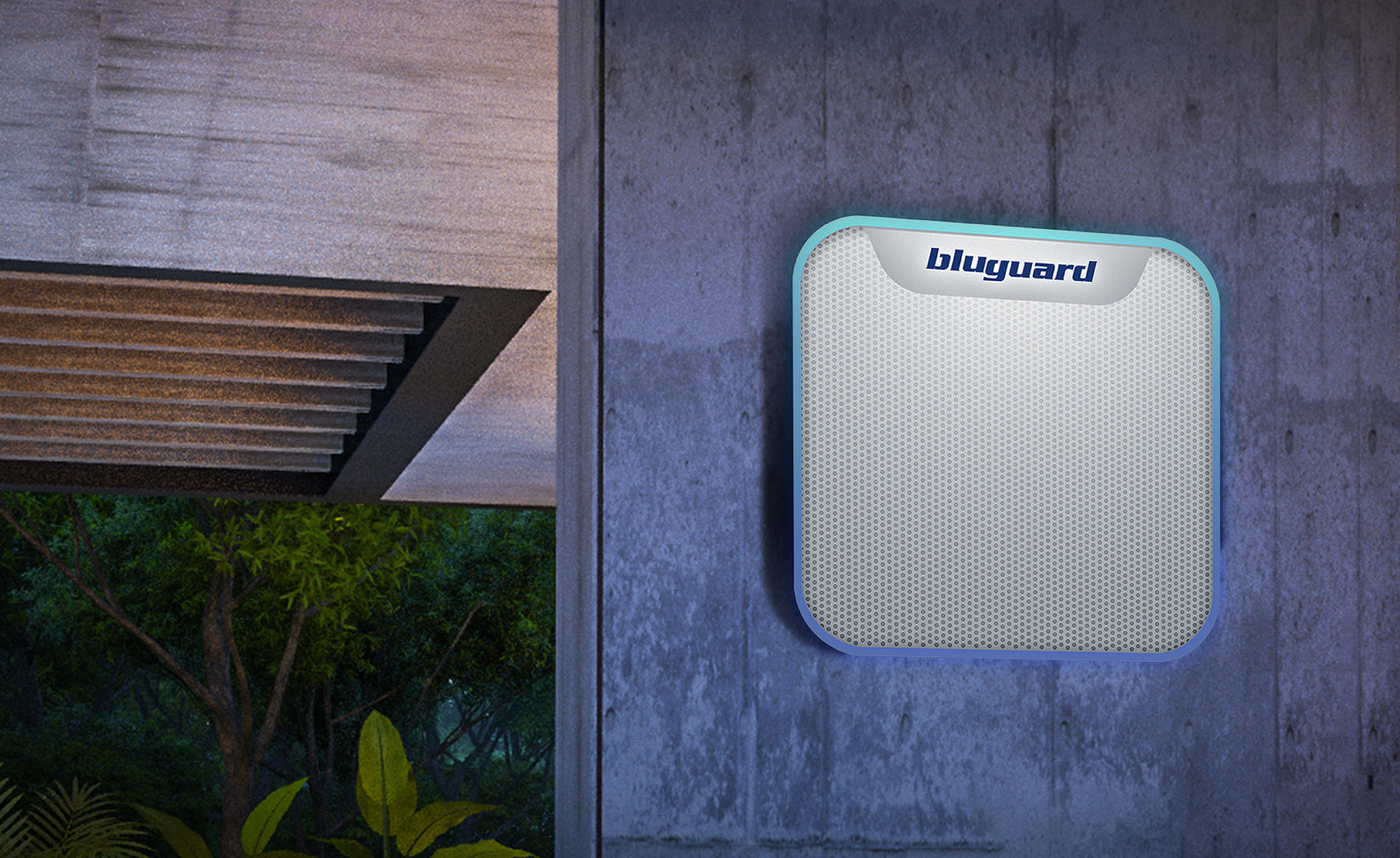 Bluguard LED Siren Box Page Banner